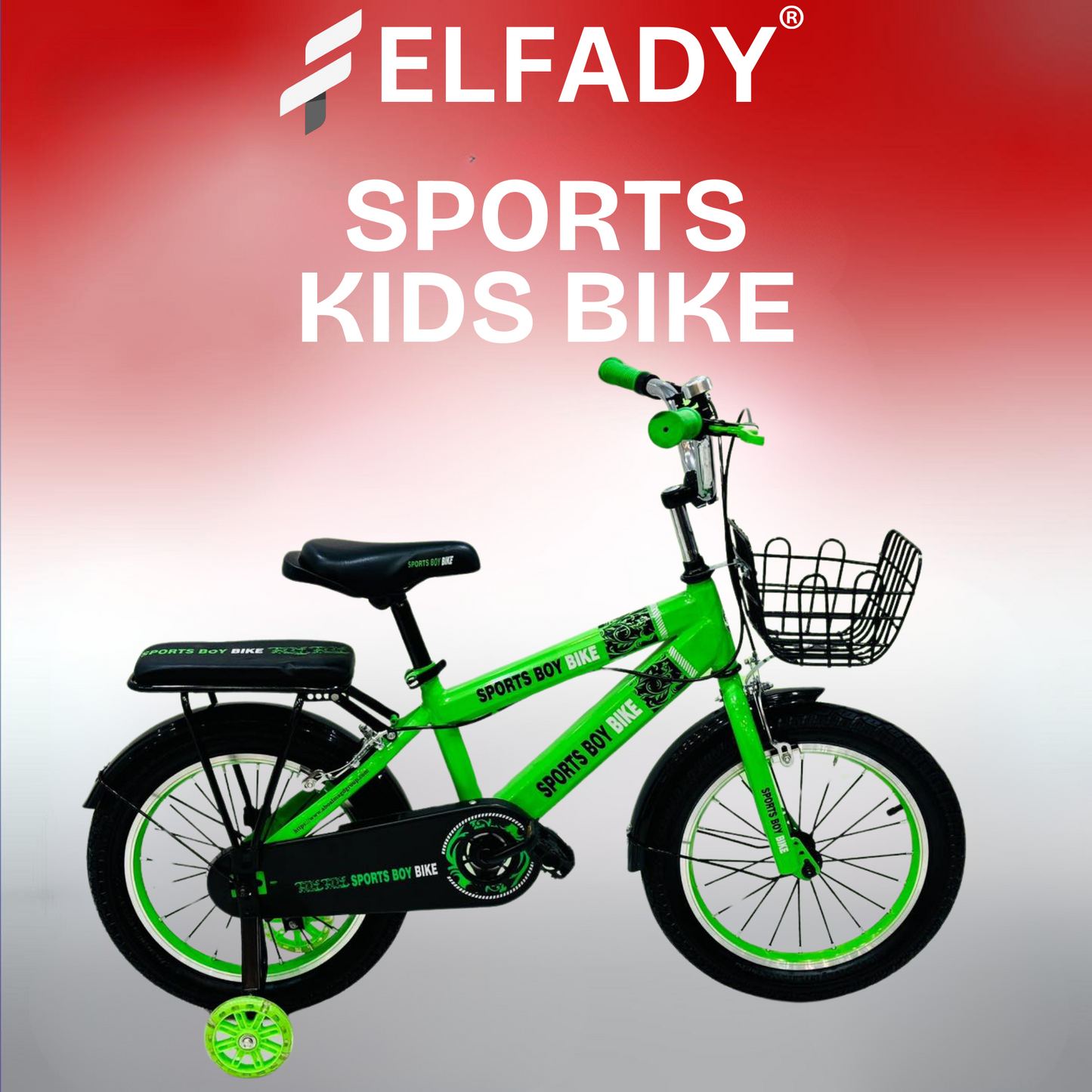 Sports Kids Bike - Available Size (12-16-20) (2-12 Years)