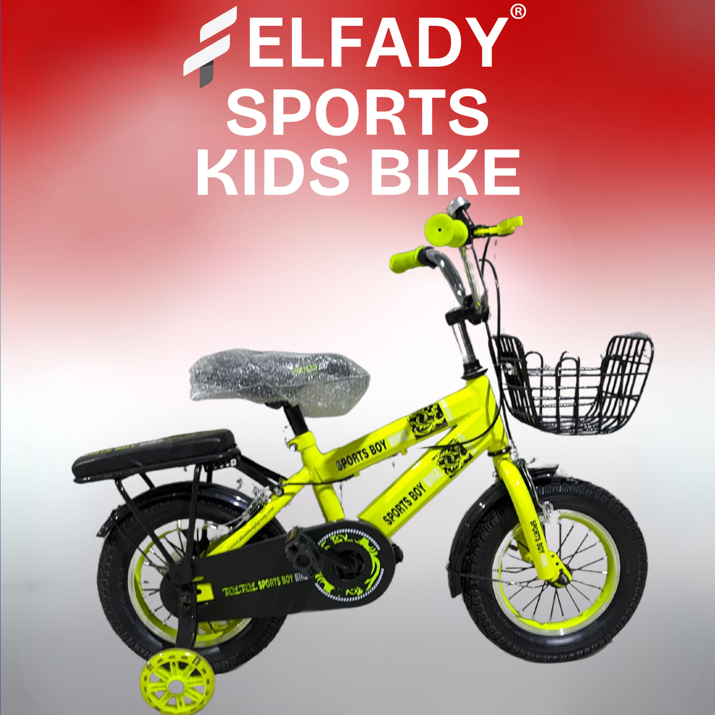Sports Kids Bike - Available Size (12-16-20) (2-12 Years)